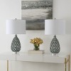 Quin Table Lamp (Set of 2) - 25 Inch Height - TBL4407 - Grey - Safavieh - 3 of 4