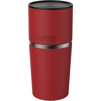 Cafflano T300-RD Red All In 1 Drip Travel Tumbler