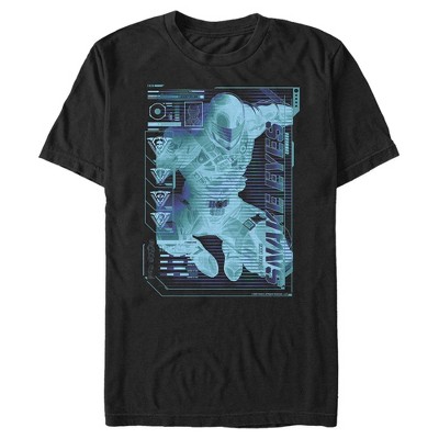 Men's GI Joe Snake Eyes Schematics T-Shirt