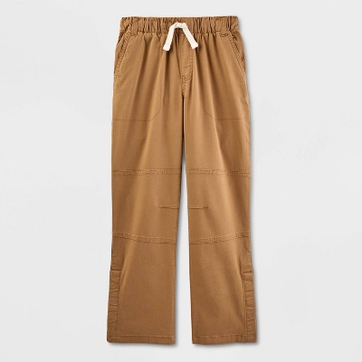 Boys' Adaptive Seated Fit Straight Leg Pull-On Woven Pants - Cat & Jack™