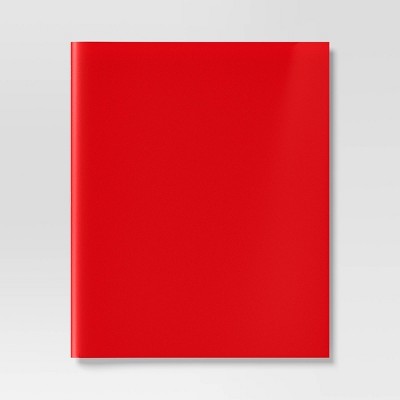 2 Pockets Paper Folder Red - Dealworthy™
