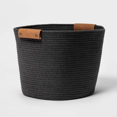 13" Decorative Coiled Rope Basket - Brightroom™