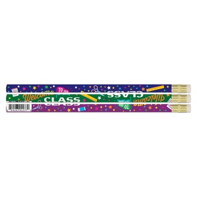 Musgrave Pencil Company Welcome To Our Class Motivational Pencils, Pack of 144