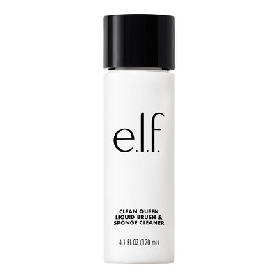 e.l.f. Clean Queen Liquid Brush & Sponge Cleaner - 4.1 fl oz