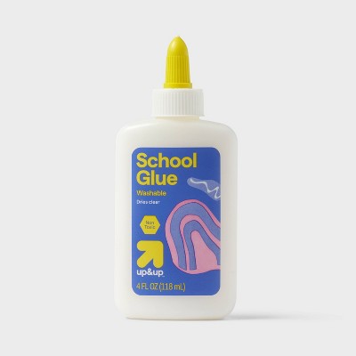 4oz Washable School Glue - up&up™: Liquid Kids Glue Bottle, Non-Toxic, White, Art & Stationery Supplies