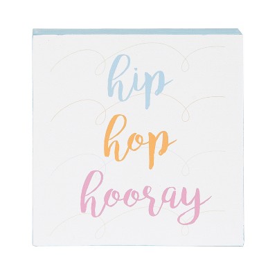 C&F Home Hip Hop Hooray Shelf Block