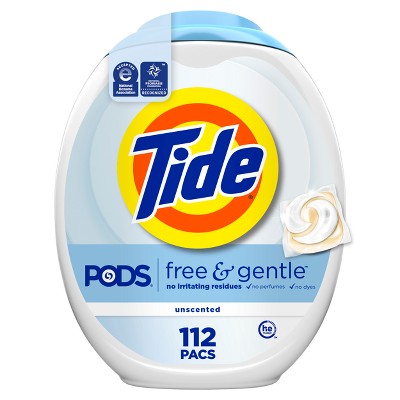 Tide Pods Free & Gentle HE Laundry Detergent Pacs