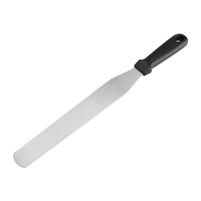 Unique Bargains Durable Stainless Steel Flat Icing Cream Frosting Spatula 1 Pc