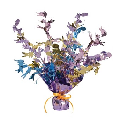 Beistle Bunny & Egg Gleam 'N Burst Centerpiece, 15", (2/Pkg) Multicolored