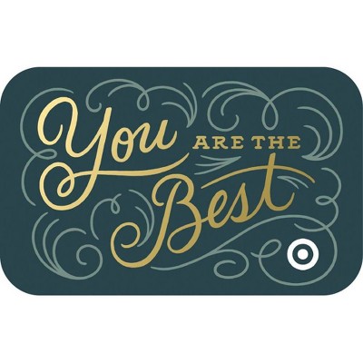 You Are The Best Target GiftCard