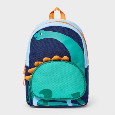 Toddler Dino Mini Backpack - Cat & Jack™: Kindergarten Dinosaur Pattern, Adjustable Straps, 2-5 Years, 5.4L Capacity