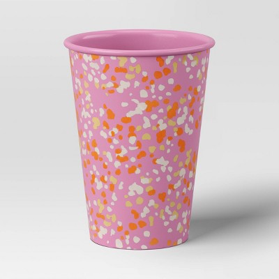 15oz Plastic Terrazzo Pale Raspberry Tall Tumbler Pink - Room Essentials™