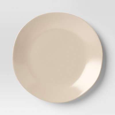10" Stoneware Aralia Organic Coupe Dinner Plate Beige - Threshold™
