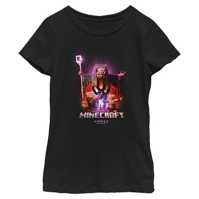 Girl's A Minecraft Movie Piglin General Pose T-Shirt