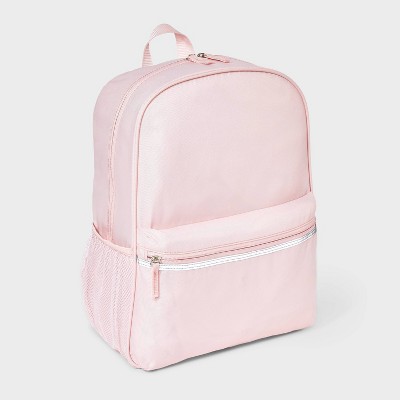 23L Backpack - Dealworthy™ Pink: Volume 23, Zip Closure, Fits Laptop 16 Inches