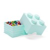 Room Copenhagen LEGO Storage Brick 4, Aqua - 3 of 3