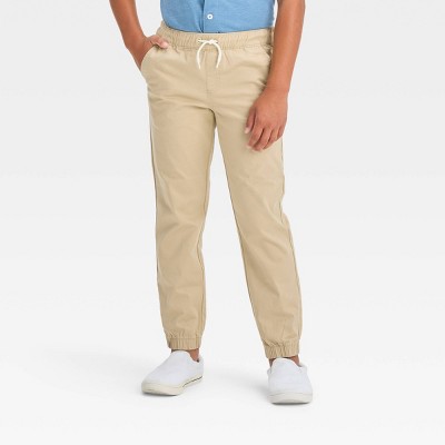 Boys' Stretch Woven Jogger Pull-On Pants - Cat & Jack™