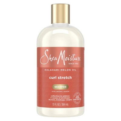 SheaMoisture Curl Stretch Shampoo Kalahari Melon Oil & Marula Oil Infused with Hyaluronic Serum for Type 4 Hair - 13 fl oz