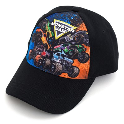 Monster Jam Grave Digger Earth Shaker Maximum Destruction El Toro Loco Megalodon Adjustable Snapback Baseball Cap One size